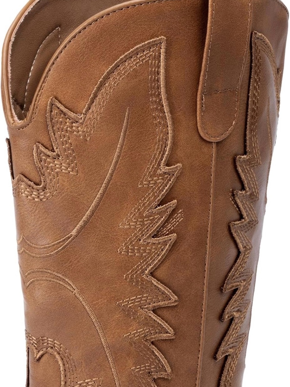 DREAM PARIS Cowboy Boots for Women Cowgirl Western Mid Calf Boots Snip Toe - Picture 13 of 15